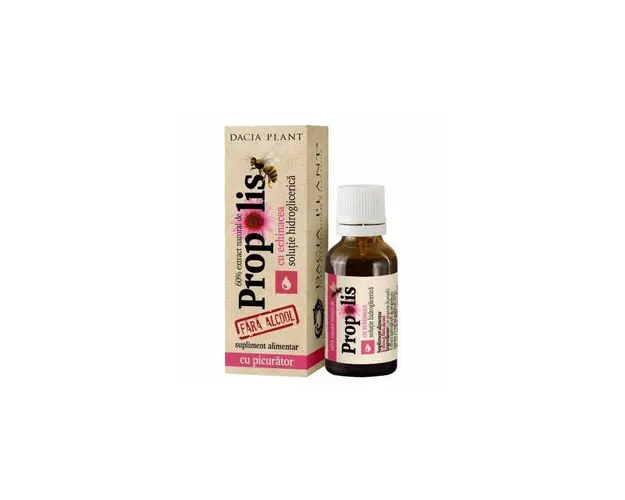 Propolis cu Echinacea fara alcool - 20ml - Dacia Plant