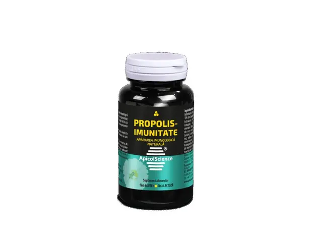 Propolis-Imunitate, sustine imunitatea, 60 capsule, DVR Pharm