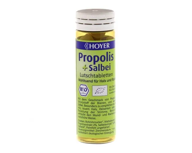 Propolis si salvie, 60tablete - Hoyer