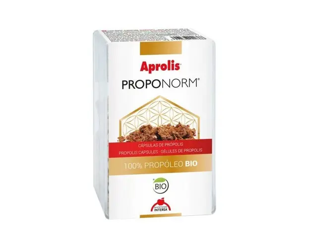 Proponorm capsule cu propolis, 60 capsule, 23g - Aprolis
