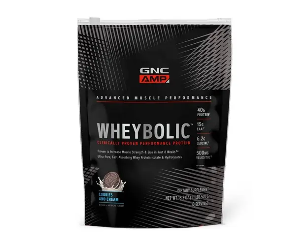 Proteina Din Zer Cu Aroma De Biscuiti Cu Crema, Wheybolic 520g - GNC