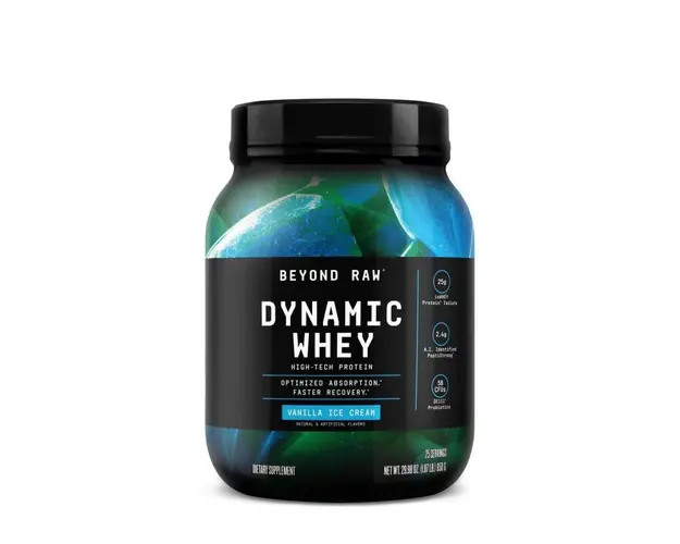 Proteina Din Zer Cu Aroma De Inghetata De Vanilie, Beyond Raw