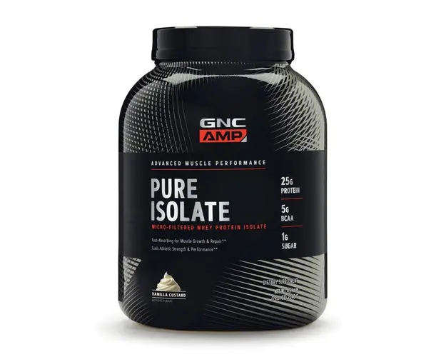 Proteina Izolata Din Zer Cu Aroma De Vanilie 2240g - GNC