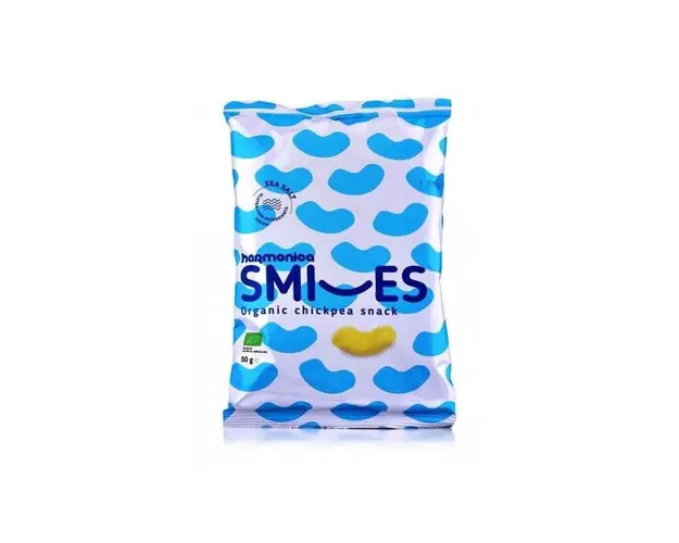 PUFULETI SMILES CU SARE DE MARE BIO 50g, Harmonica