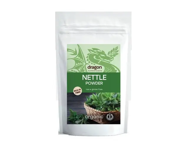 Pulbere de urzica eco-bio 150g - Dragon Superfoods