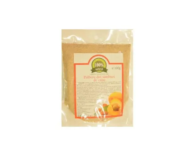 Pulbere din samburi de caise, 100g - CARMITA
