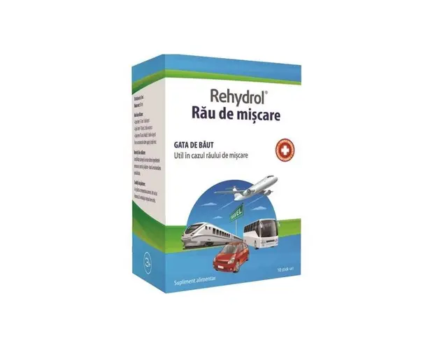 Rehydrol - Rau de miscare 10 stick-uri x 5ml, MBA Pharma Innovation