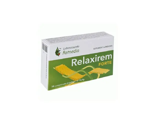 Relaxirem Forte, 30cpr - Remedia