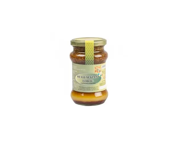 Revitalizant forte miere, polen, macese si catina, 400g - Jajin