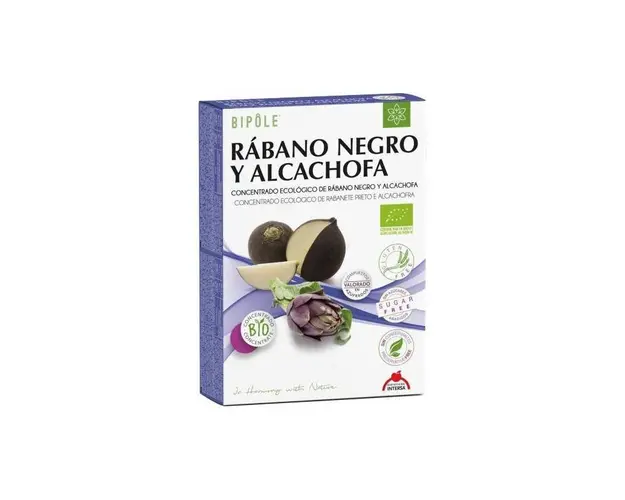 Ridiche neagra si anghinare, eco-bio, 20fiole - Bipole