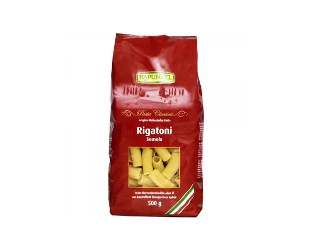 Rigatoni semola, eco-bio, 500g - Rapunzel