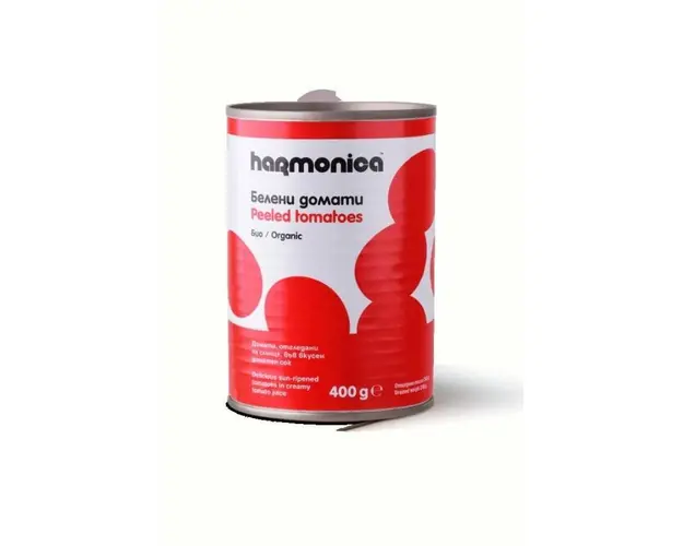 Rosii decojite, eco-bio, 400g - Harmonica
