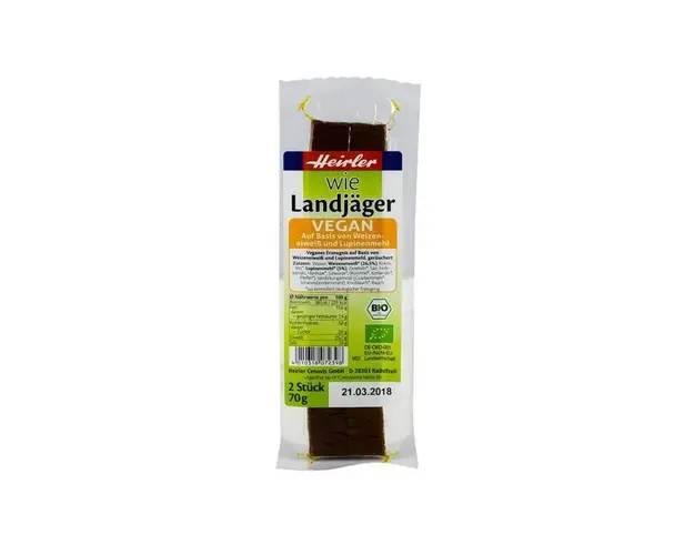 Salam vegetal - Ca si ..Salam Vanatoresc, vegan - eco-bio 70g -