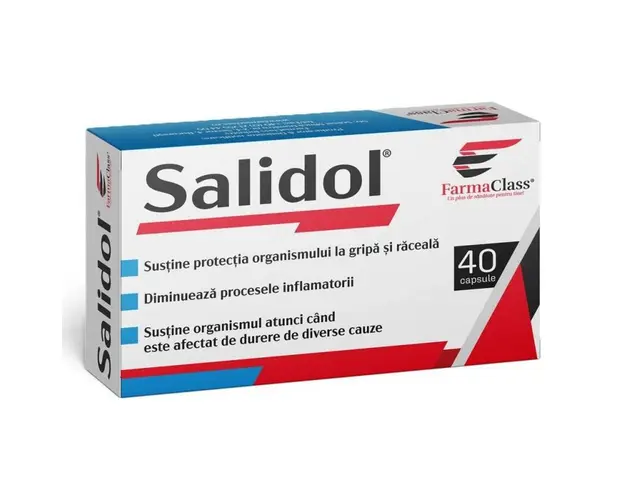 SALIDOL ASPIRINA NATURALA 40cps, FARMACLASS