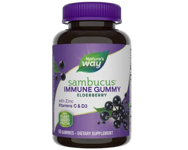 Sambucus Elderberry, extract din samburi de Soc cu rol in