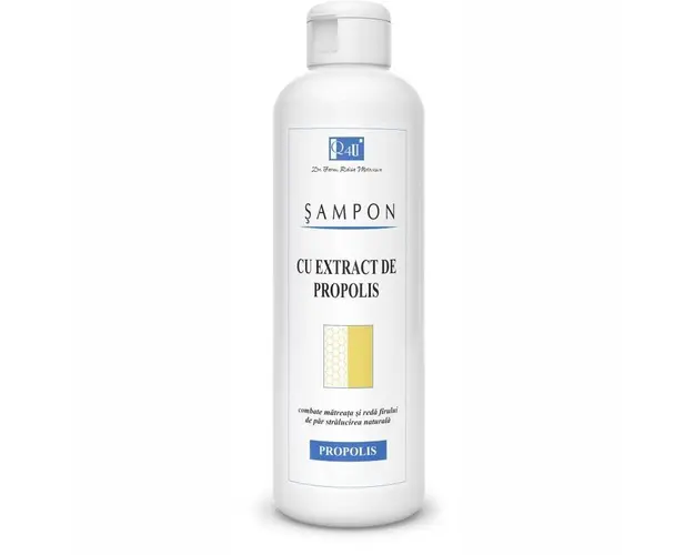 Sampon cu extract de Propolis Q4U, 250ml - Tis Farmaceutic