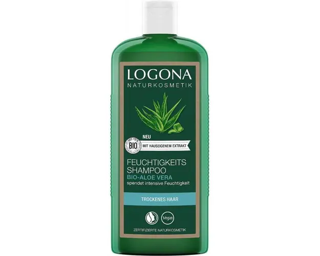 Sampon hidratant cu aloe vera, 250 ml, Logona