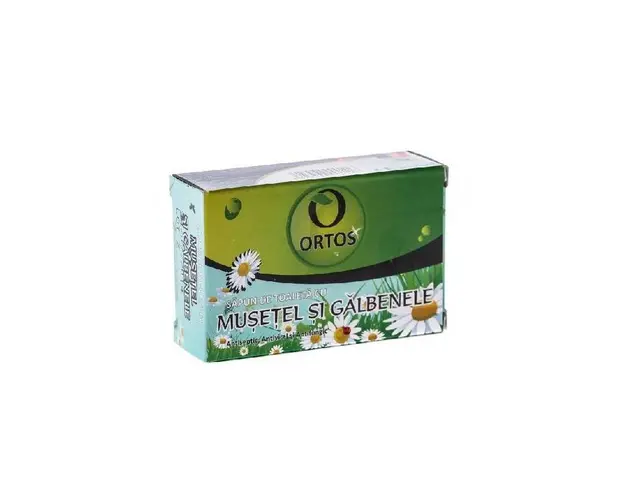 Sapun cu Musetel si Galbenele 100g, Ortos