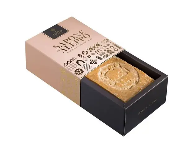 Sapun de alep cu 5% ulei de dafin, 200 g, Isha