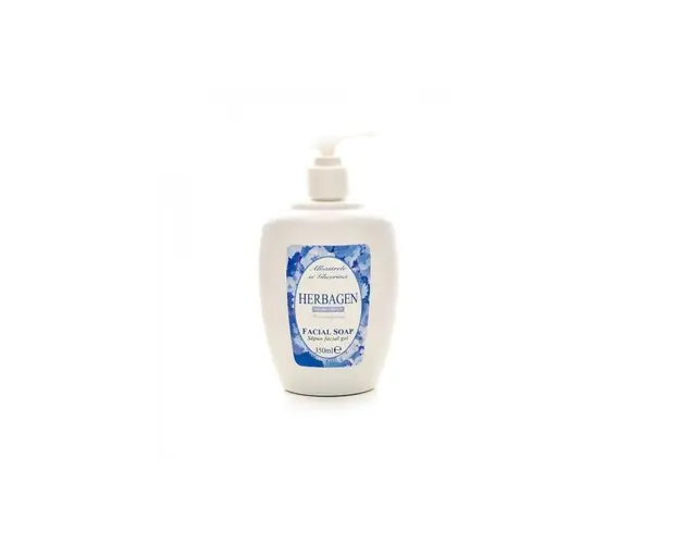 Sapun facial gel cu Albastrele si Glicerina, 350ml - Herbagen