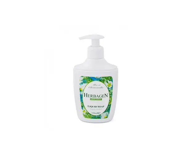 Sapun lichid cu extract de aloe si musetel, 350ml - Herbagen