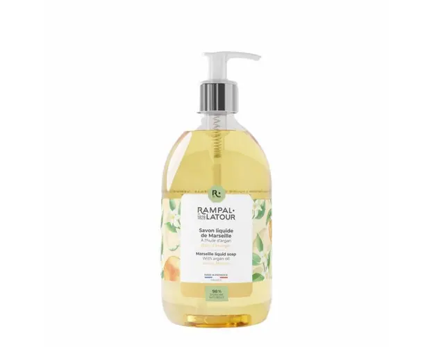 Sapun lichid de Marsilia FLORI DE PORTOCAL, 500 ml, RAMPAL LATOUR