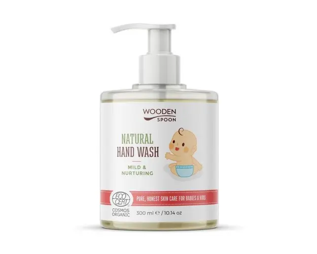 Sapun lichid maini pentru copii si bebelusi, eco-bio, 300 ml, Wooden