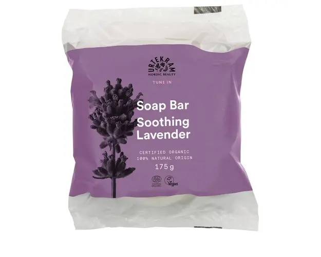 Sapun solid calmant cu lavanda, eco-bio, 175 g,Urtekram