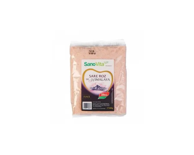 Sare De Himalaya roz fina 500g SANOVITA