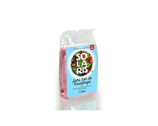 Sare De Himalaya roz fina 500g Solaris
