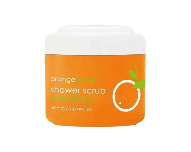 Scrub de dus energizant cu microgranule, Orange Butter, 200ml, - Ziaja