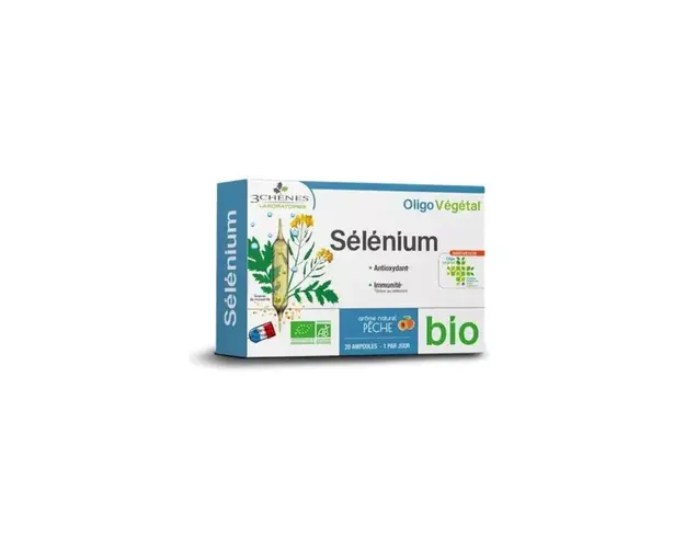 Seleniu Bio, 20 fiole, 3 Chenes