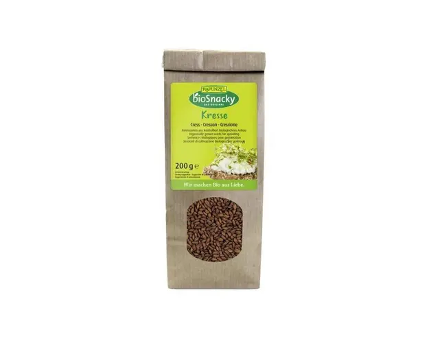 Seminte de creson pentru germinat, BioSnacky, eco-bio, 200g - Rapunzel