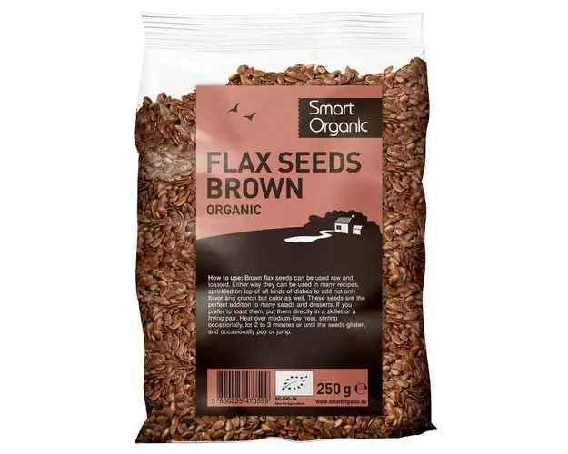 Seminte de in maro eco-bio 250g - Dragon Superfoods