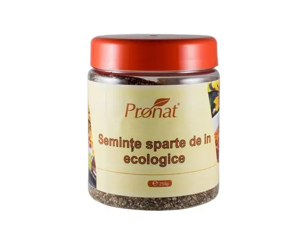 Seminte de in sparte - eco-bio 250g - Pet - Pronat
