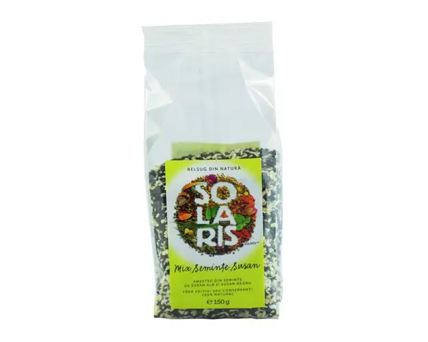 Seminte de susan alb si negru mix 150g, Solaris