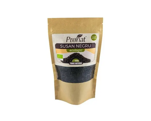 Seminte de susan negru - eco-bio 150g - Pronat