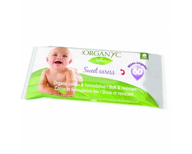 Servetele umede Baby - 60buc - Corman Organyc