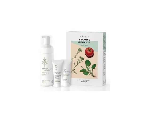 Set cadou spuma- demachianta si creme hidratante madara