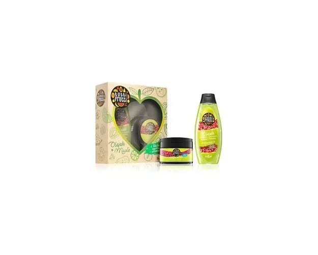 Set cadou Tutti Frutti, Gel de dus si Unt hidratant corp - Farmona