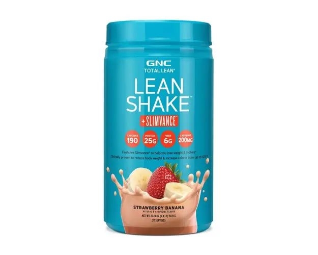 Shake Proteic cu Slimvance cu Aroma de Capsuni si Banane, Lean Shake