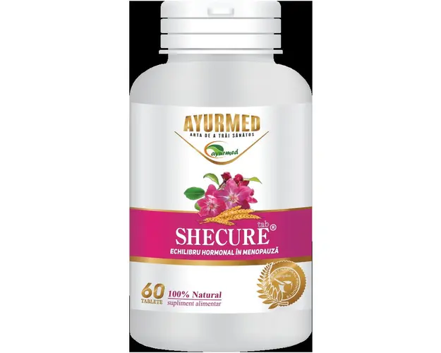 Shecure, echilibru hormonal menopauza, tablete - Ayurmed