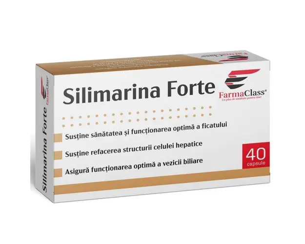SILIMARINA FORTE 40 capsule, FARMACLASS