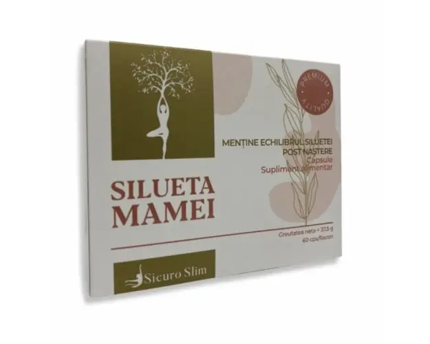 Silueta mamei, pentru slabire post nastere, 60cps - Sicuro Slim