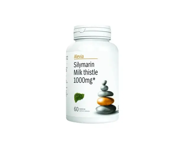 Silymarin - Milk Thistle 1000mg, 60cps. Alevia