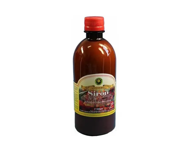 Sirop Catina Alba Fara Zahar 500ml - Hypericum
