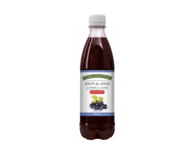 Sirop de afine cu miere 500ml - Manicos