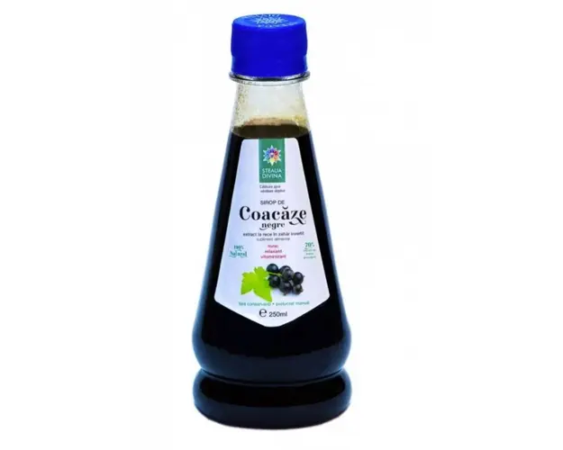 Sirop de coacaze negre, 250ml - Steaua Divina
