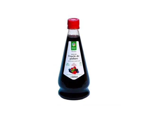 Sirop fructe de padure, 520ml - Steaua Divina