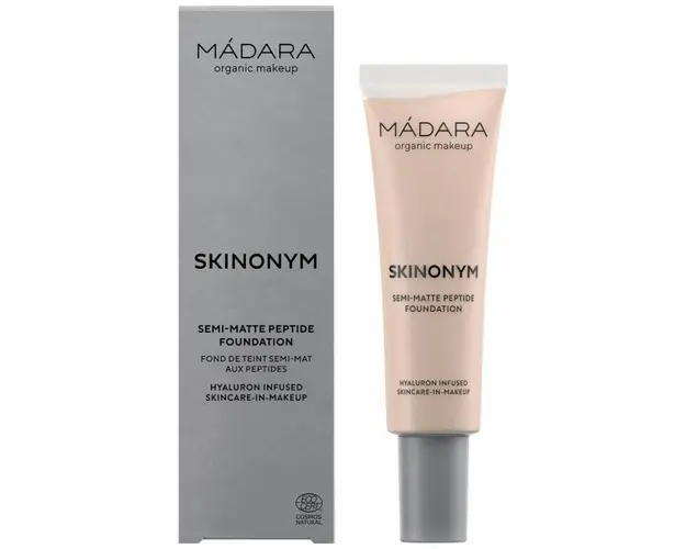 SKINONYM 20 IVORY Fond de ten Semi-Matte Peptide 30ml - MÁDARA
